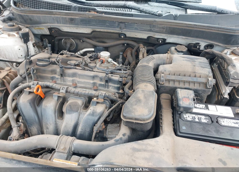 2011 HYUNDAI SONATA GLS VIN: 5NPEB4AC6BH251272