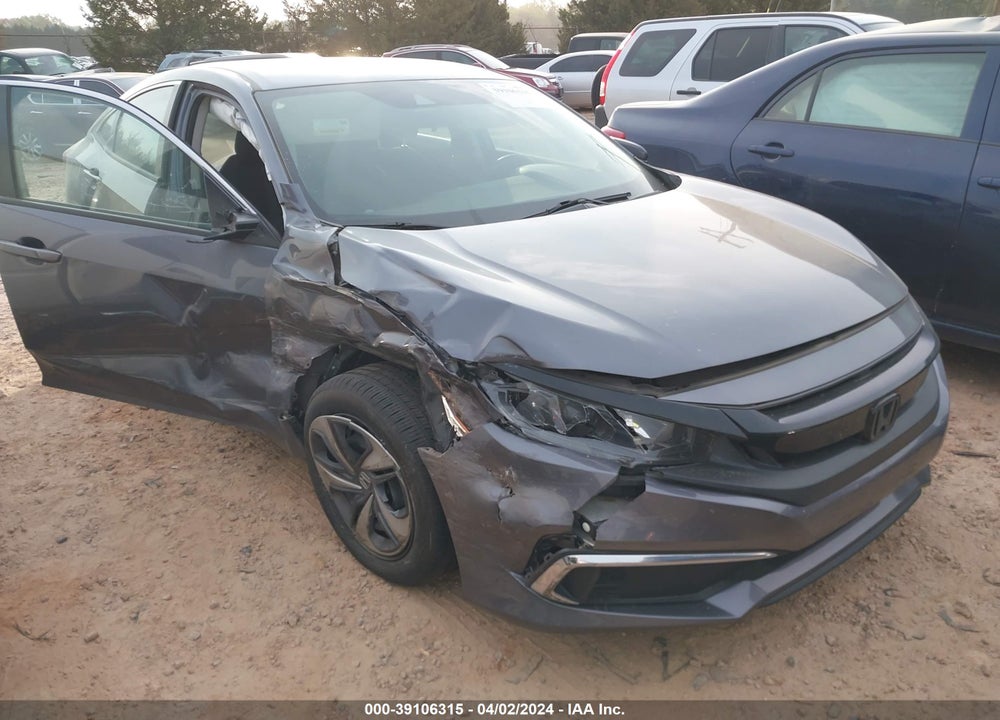 2020 HONDA CIVIC LX VIN: 2HGFC2F62LH592687