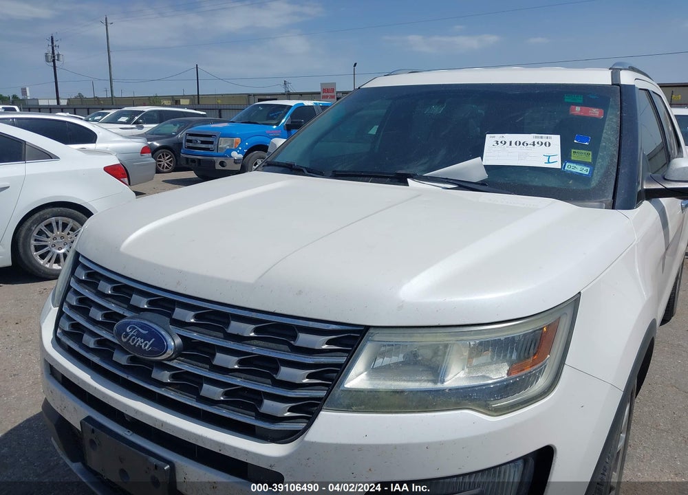 2016 FORD EXPLORER LIMITED VIN: 1FM5K7F86GGB71922