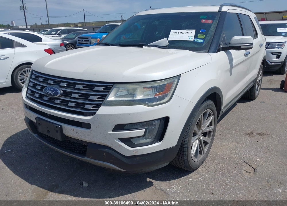 2016 FORD EXPLORER LIMITED VIN: 1FM5K7F86GGB71922