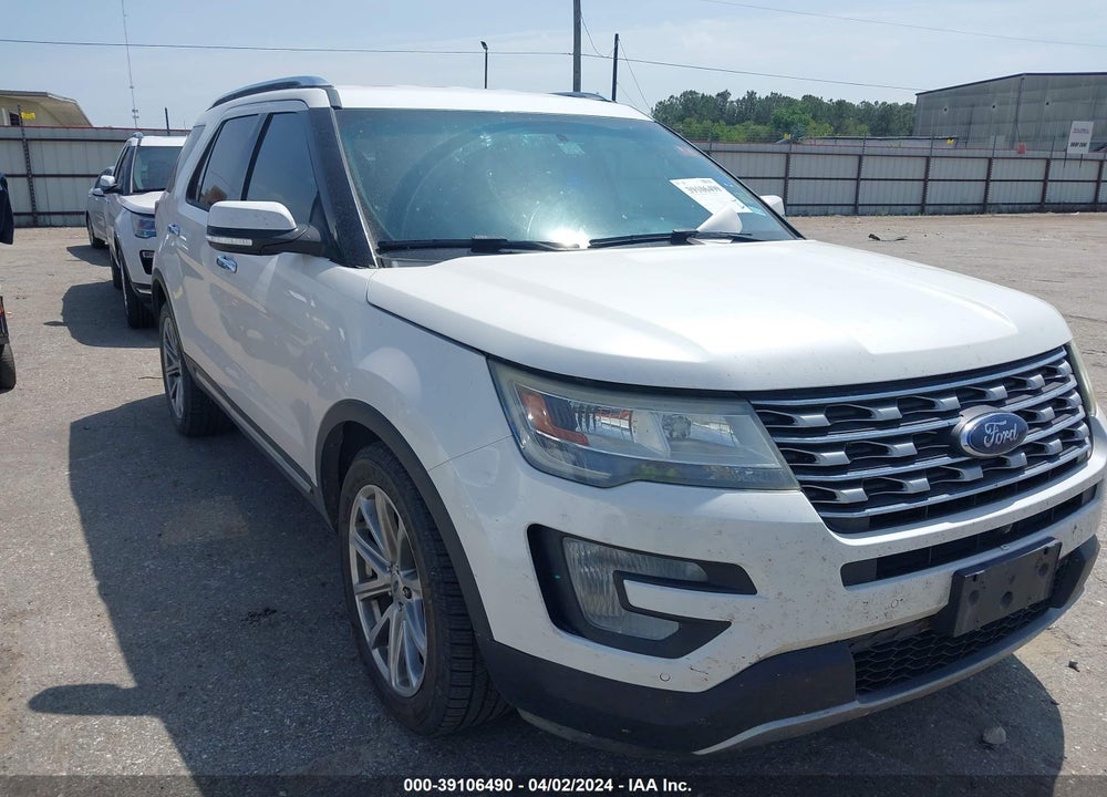2016 FORD EXPLORER LIMITED VIN: 1FM5K7F86GGB71922