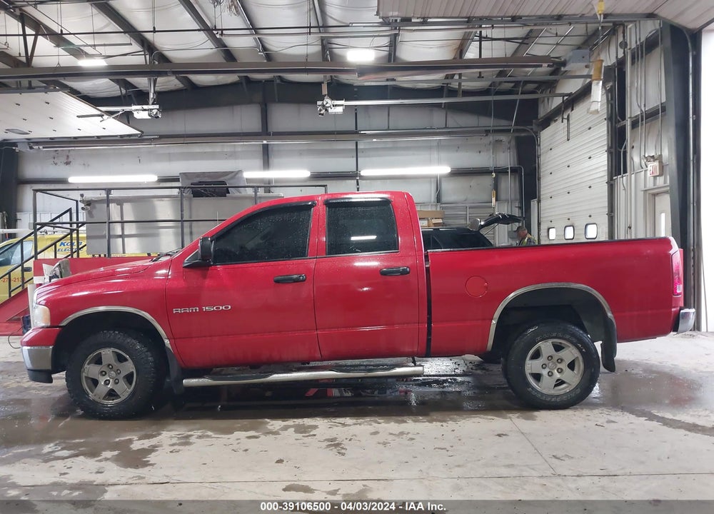 2005 DODGE RAM 1500 VIN: 1D7HU18N15J508563