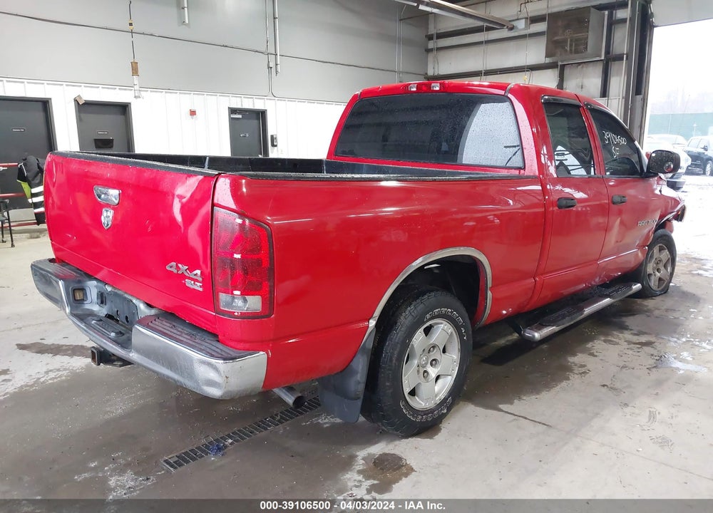 2005 DODGE RAM 1500 VIN: 1D7HU18N15J508563