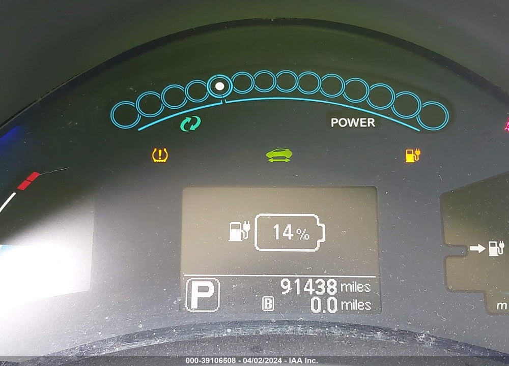 2015 NISSAN LEAF S VIN: 1N4AZ0CP1FC333081