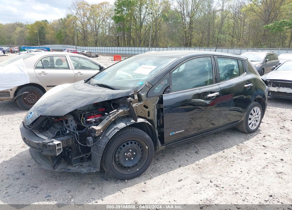 2015 NISSAN LEAF S VIN: 1N4AZ0CP1FC333081