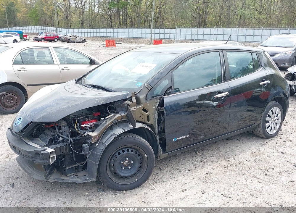 2015 NISSAN LEAF S VIN: 1N4AZ0CP1FC333081