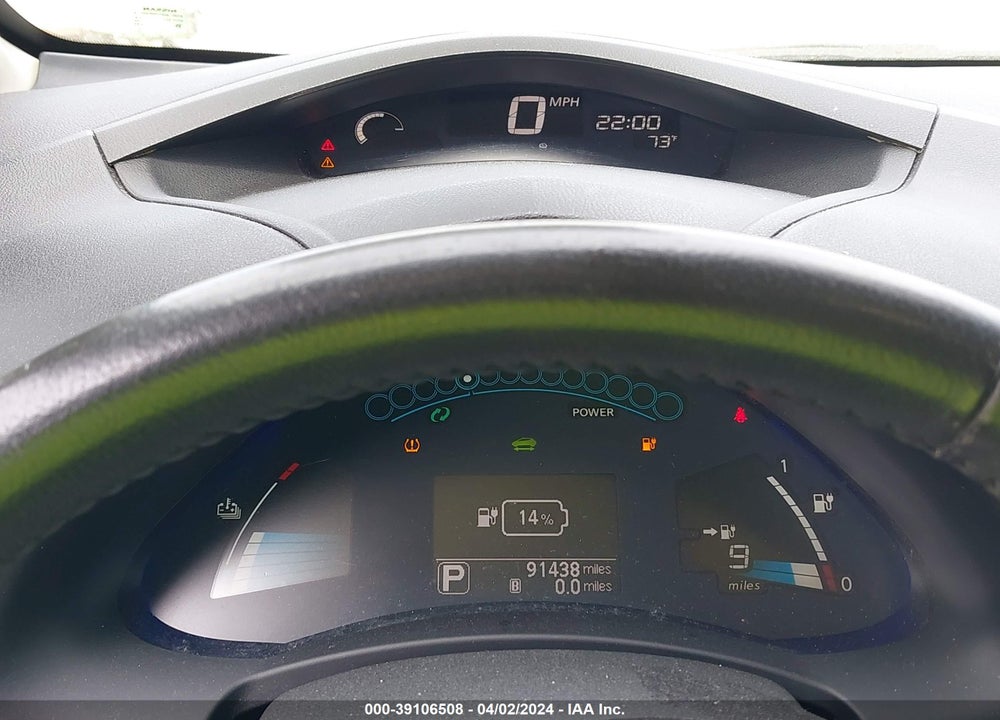2015 NISSAN LEAF S VIN: 1N4AZ0CP1FC333081