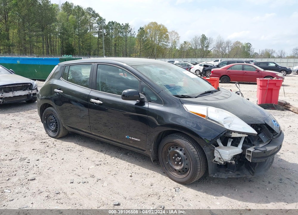 2015 NISSAN LEAF S VIN: 1N4AZ0CP1FC333081