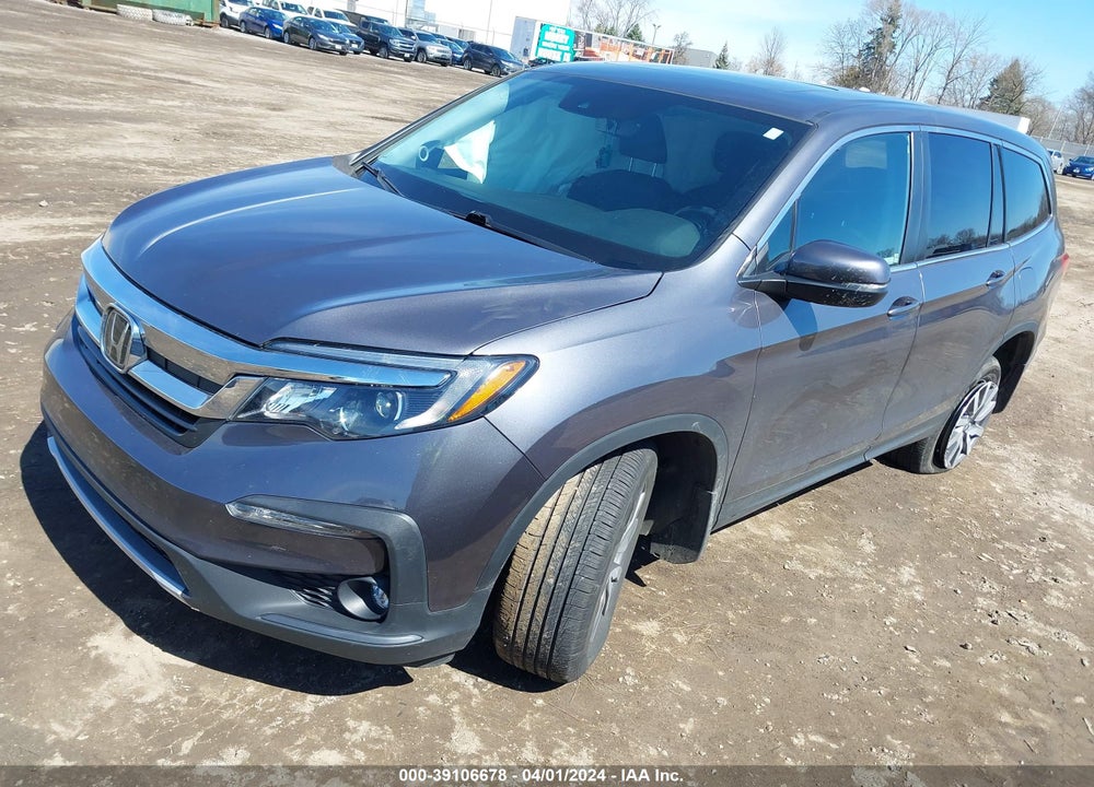2021 HONDA PILOT AWD EX-L VIN: 5FNYF6H56MB037730