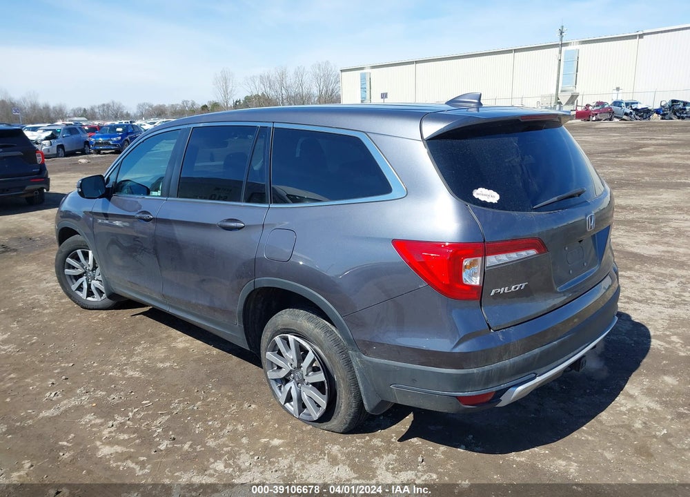 2021 HONDA PILOT AWD EX-L VIN: 5FNYF6H56MB037730