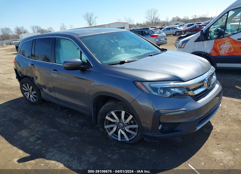 2021 HONDA PILOT AWD EX-L VIN: 5FNYF6H56MB037730