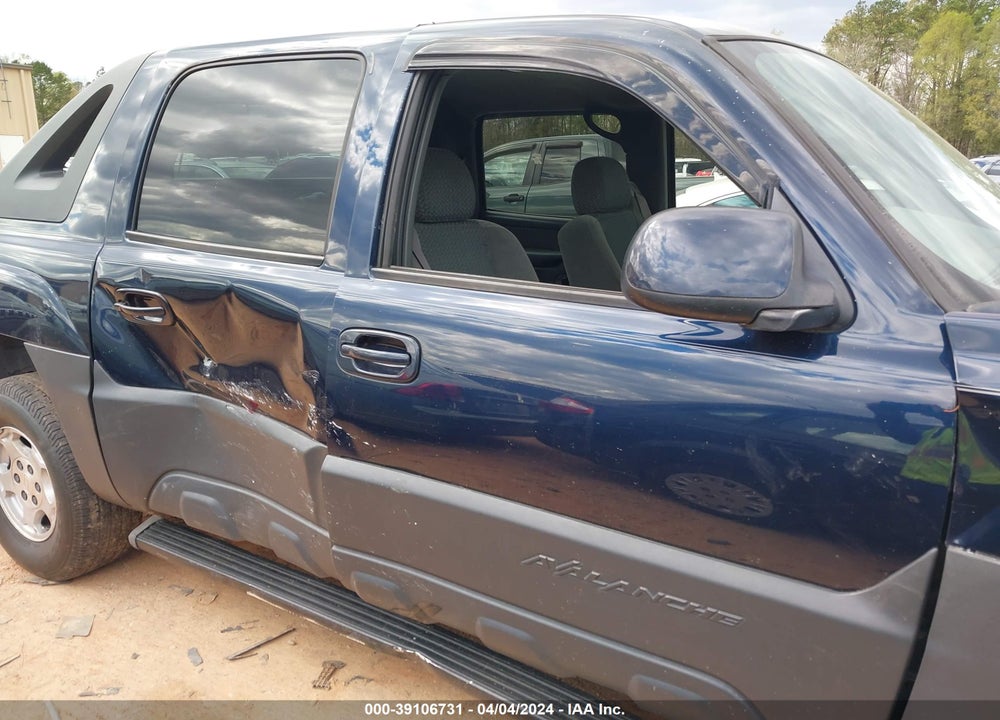 2004 CHEVROLET AVALANCHE 1500 VIN: 3GNEK12T54G135836