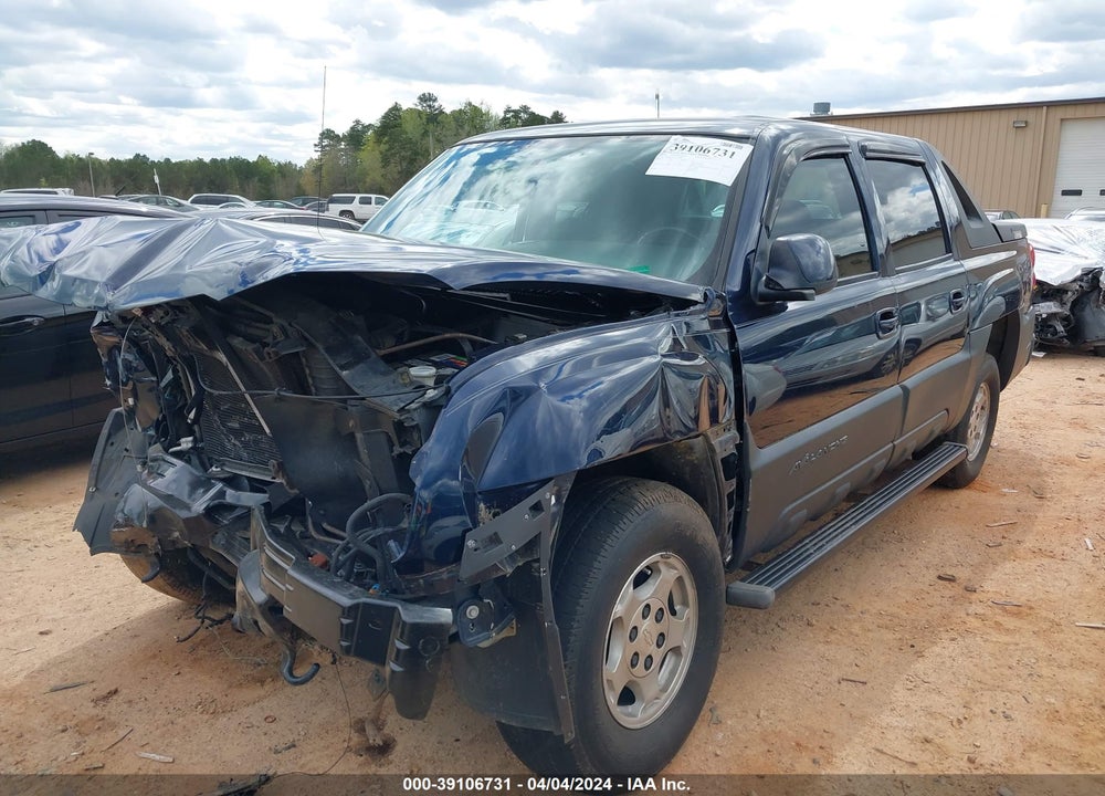 2004 CHEVROLET AVALANCHE 1500 VIN: 3GNEK12T54G135836