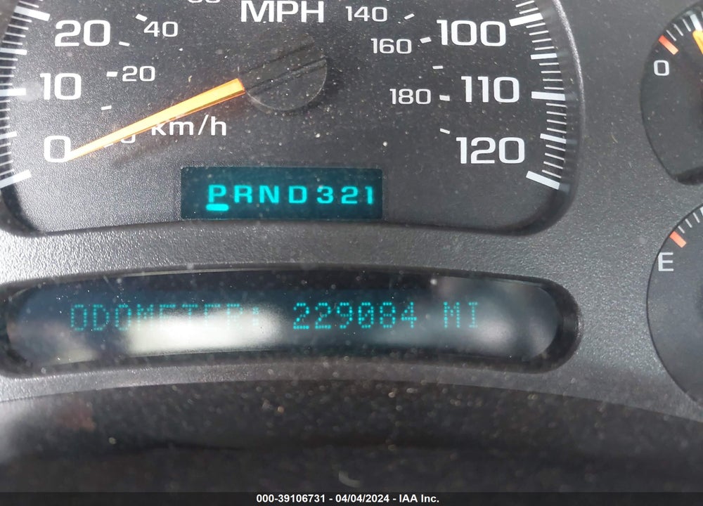 2004 CHEVROLET AVALANCHE 1500 VIN: 3GNEK12T54G135836