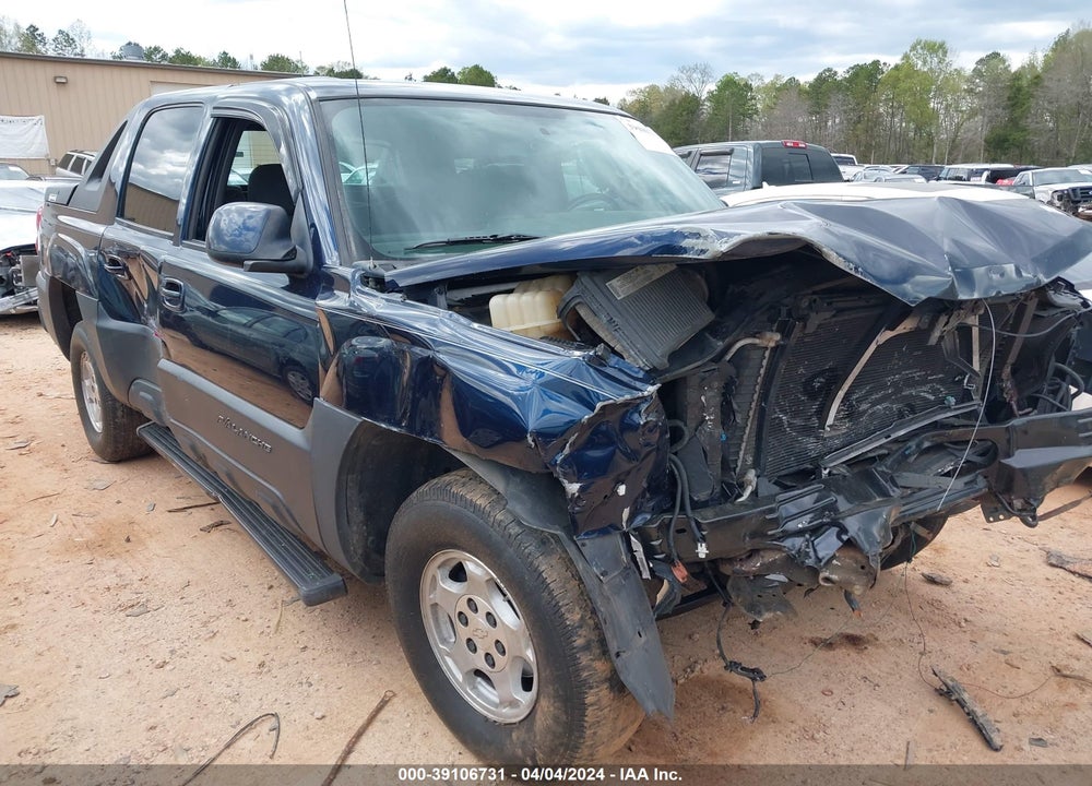 2004 CHEVROLET AVALANCHE 1500 VIN: 3GNEK12T54G135836