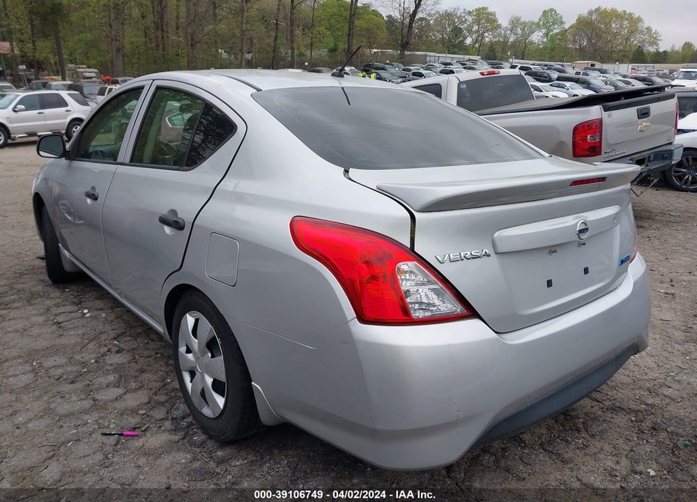 2015 NISSAN VERSA 1.6 S+ VIN: 3N1CN7AP8FL903918