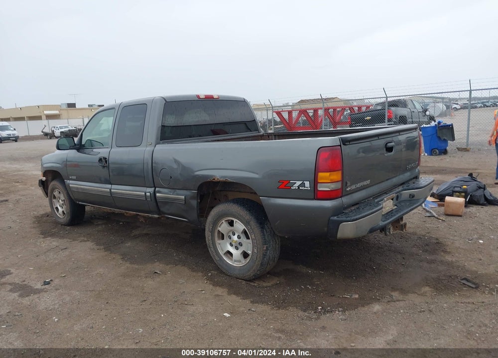 2002 CHEVROLET SILVERADO 1500 LT VIN: 2GCEK19T421183946