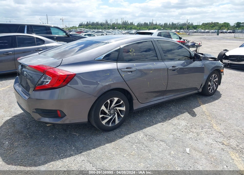 2016 HONDA CIVIC EX VIN: 19XFC2F76GE022247