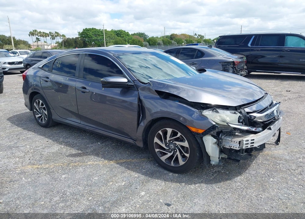 2016 HONDA CIVIC EX VIN: 19XFC2F76GE022247