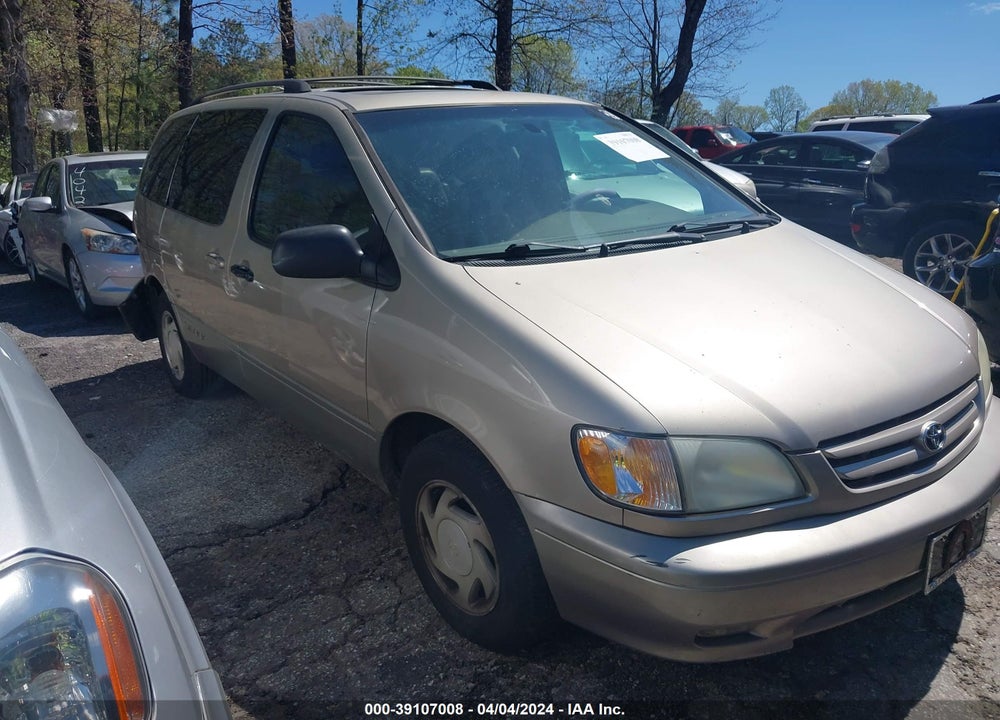 2003 TOYOTA SIENNA XLE VIN: 4T3ZF13C63U510113