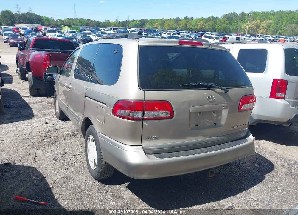 2003 TOYOTA SIENNA XLE VIN: 4T3ZF13C63U510113
