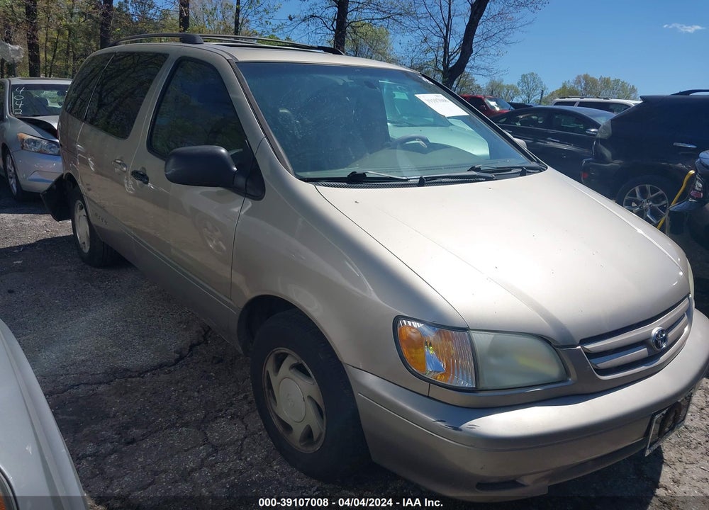 2003 TOYOTA SIENNA XLE VIN: 4T3ZF13C63U510113