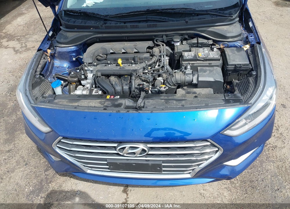 2022 HYUNDAI ACCENT SEL VIN: 3KPC24A61NE172604