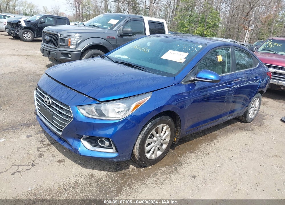 2022 HYUNDAI ACCENT SEL VIN: 3KPC24A61NE172604