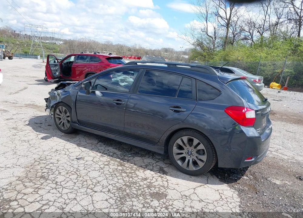 2015 SUBARU IMPREZA 2.0I SPORT LIMITED VIN: JF1GPAW61F8204107