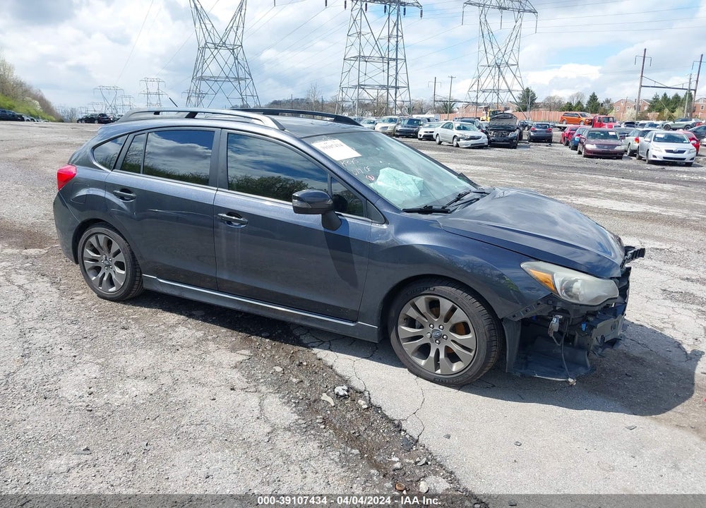 2015 SUBARU IMPREZA 2.0I SPORT LIMITED VIN: JF1GPAW61F8204107