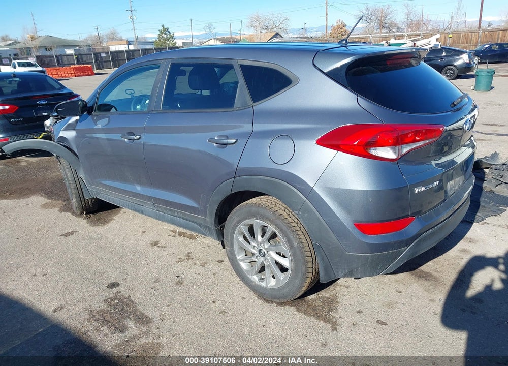 2018 HYUNDAI TUCSON SE VIN: KM8J2CA48JU652811