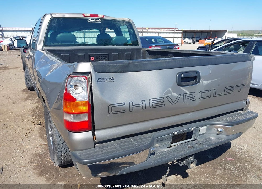 2001 CHEVROLET SILVERADO 1500 VIN: 2GCEC19W511219357
