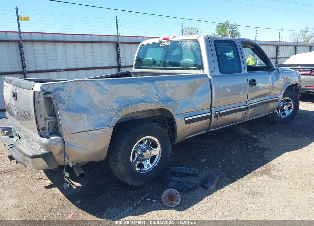 2001 CHEVROLET SILVERADO 1500 VIN: 2GCEC19W511219357