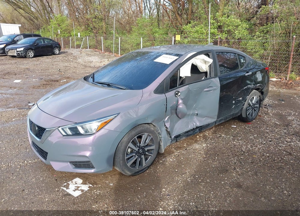 2021 NISSAN VERSA SV XTRONIC CVT VIN: 3N1CN8EV3ML917513