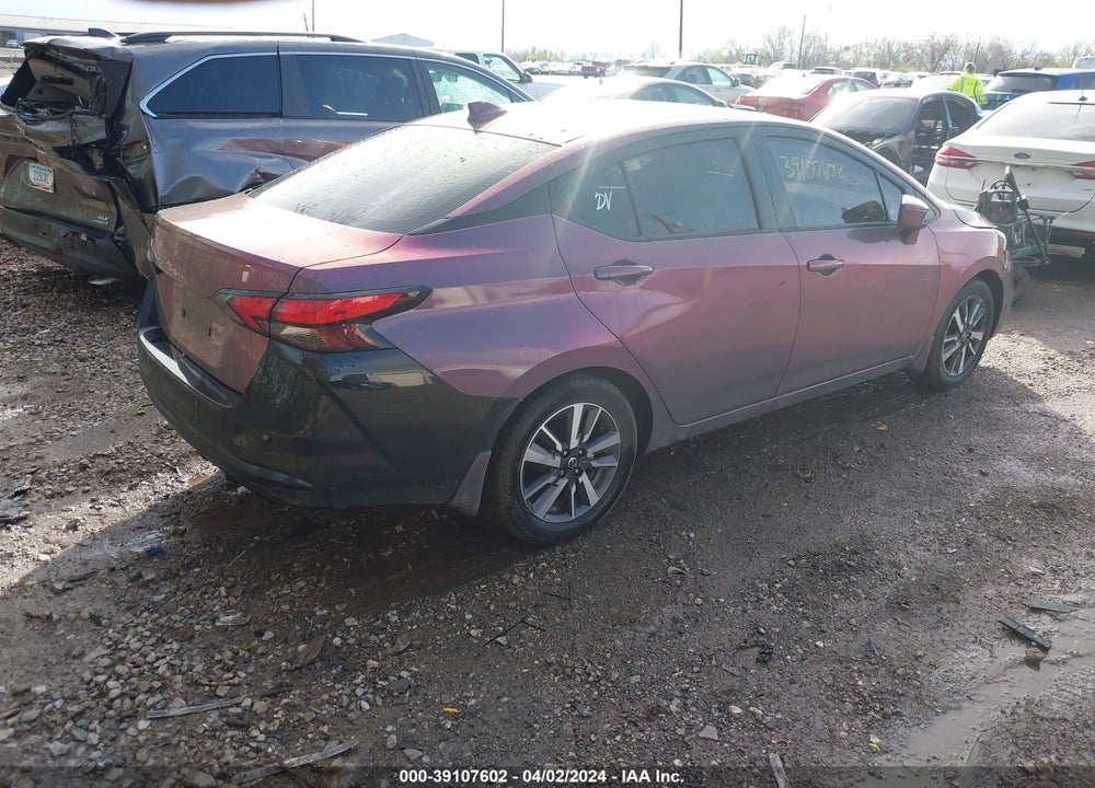 2021 NISSAN VERSA SV XTRONIC CVT VIN: 3N1CN8EV3ML917513