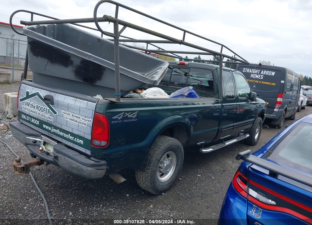 2002 FORD SUPER DUTY F-250 LARIAT/XL/XLT VIN: 1FTNX21F82EB04497