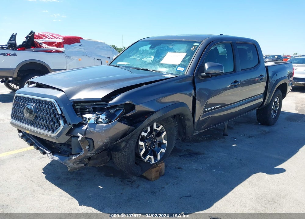 2018 TOYOTA TACOMA TRD OFF ROAD VIN: 5TFCZ5AN6JX127774