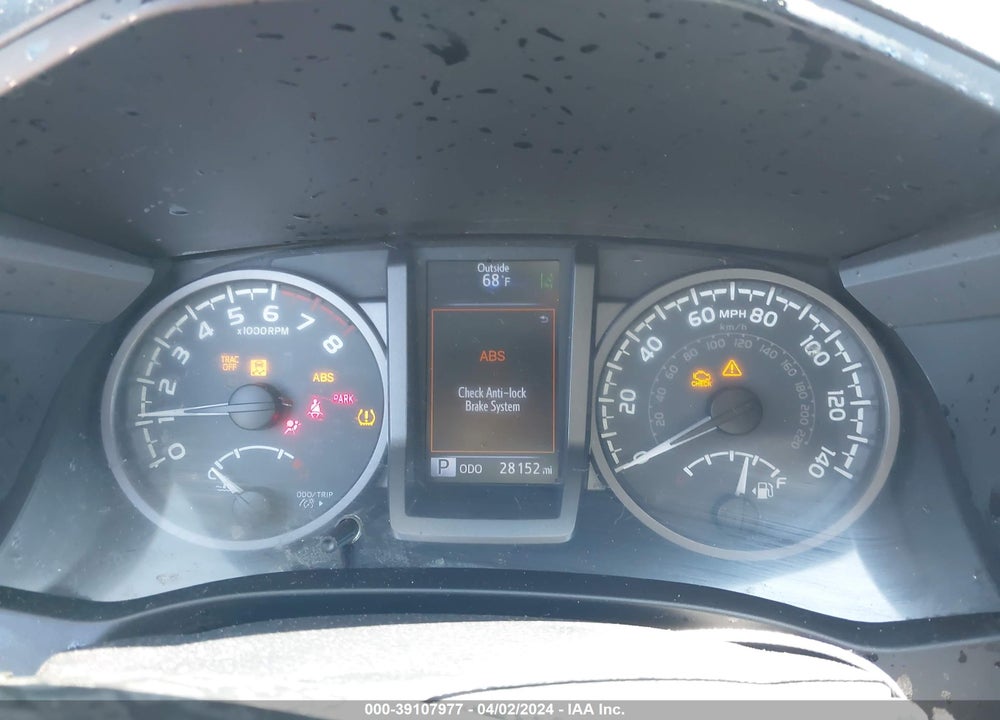 2018 TOYOTA TACOMA TRD OFF ROAD VIN: 5TFCZ5AN6JX127774