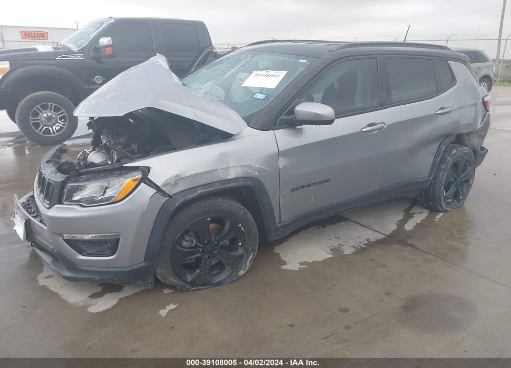 2019 JEEP COMPASS ALTITUDE FWD VIN: 3C4NJCBB2KT612919