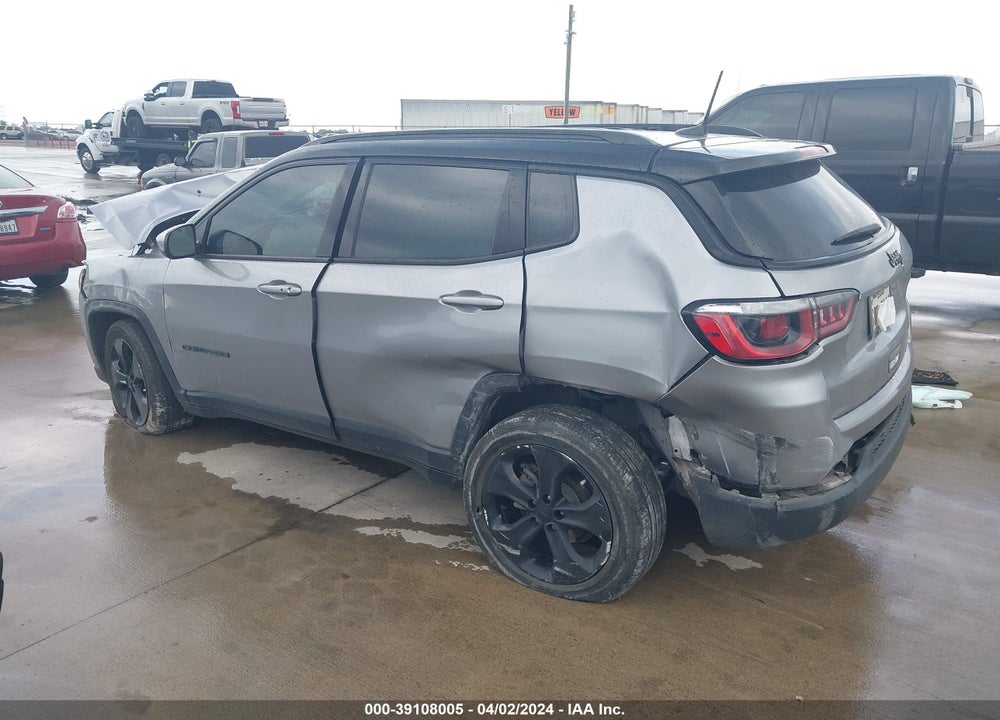 2019 JEEP COMPASS ALTITUDE FWD VIN: 3C4NJCBB2KT612919