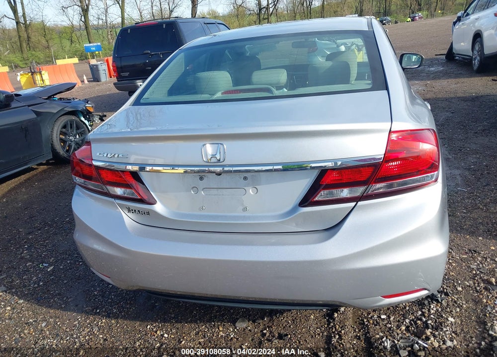 2015 HONDA CIVIC LX VIN: 19XFB2F51FE039859