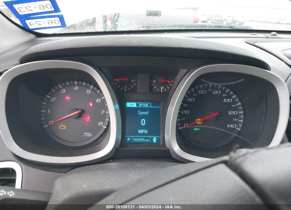 2017 CHEVROLET EQUINOX LT VIN: 2GNALCEKXH1500164
