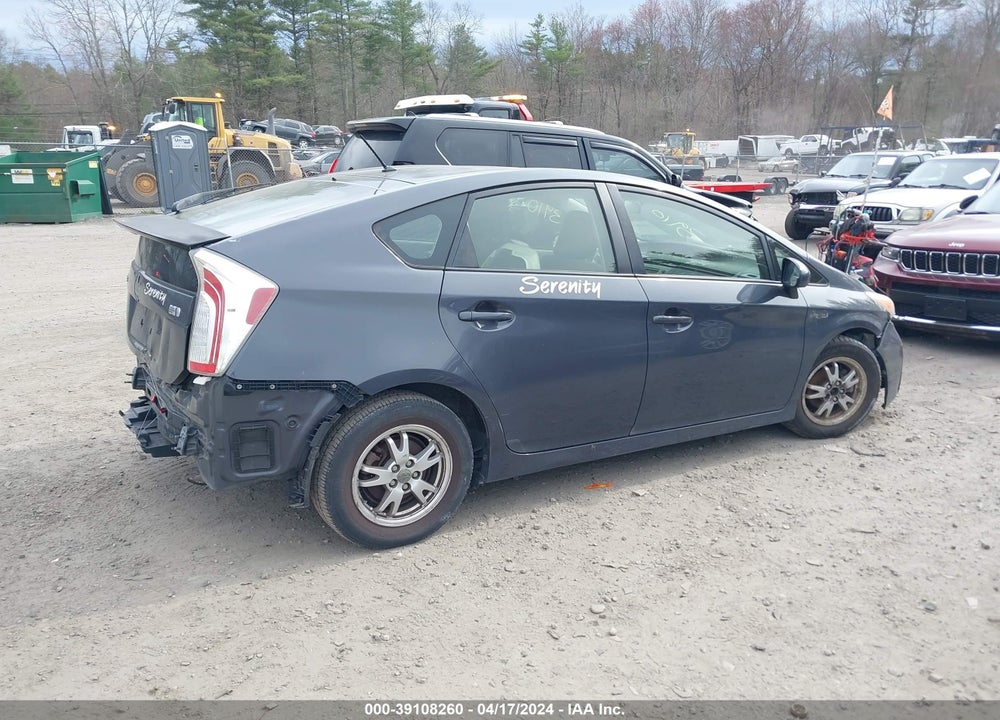 2012 TOYOTA PRIUS TWO VIN: JTDKN3DU8C1572196