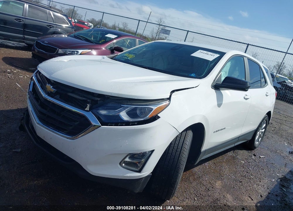 2021 CHEVROLET EQUINOX FWD LS VIN: 3GNAXHEV9MS176537