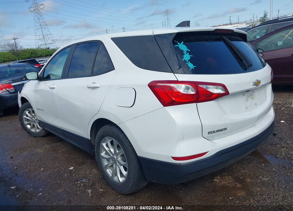 2021 CHEVROLET EQUINOX FWD LS VIN: 3GNAXHEV9MS176537