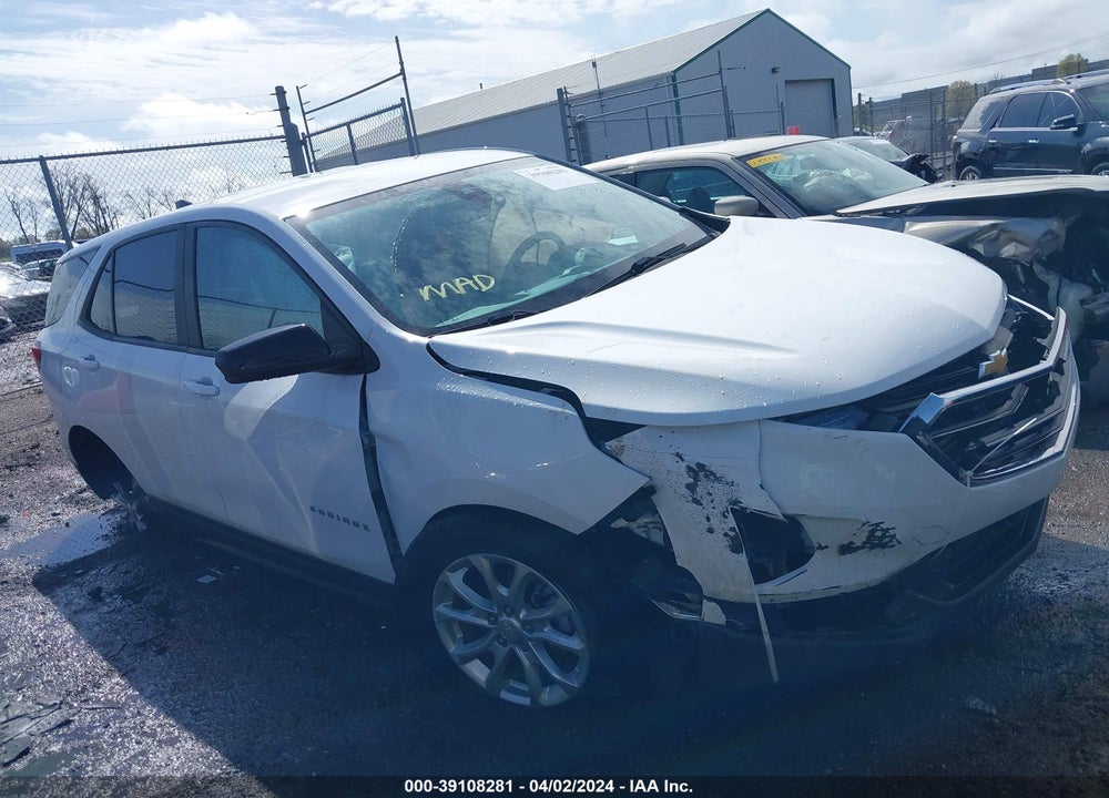 2021 CHEVROLET EQUINOX FWD LS VIN: 3GNAXHEV9MS176537