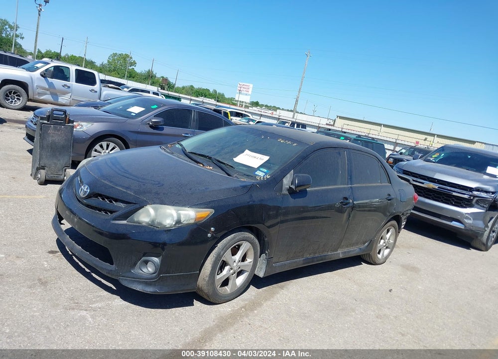 2013 TOYOTA COROLLA S VIN: 5YFBU4EE6DP114816
