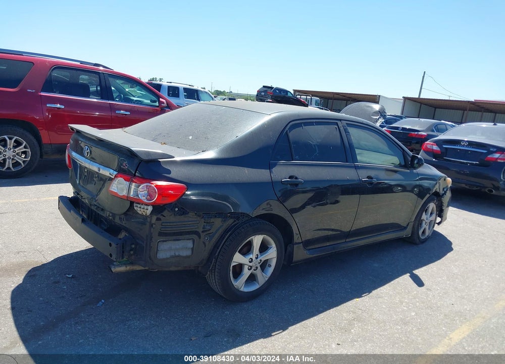 2013 TOYOTA COROLLA S VIN: 5YFBU4EE6DP114816