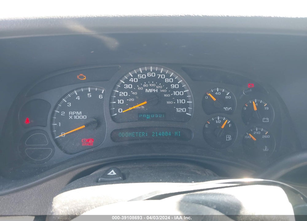 2003 CHEVROLET SUBURBAN 1500 LS VIN: 3GNEC16Z13G195641