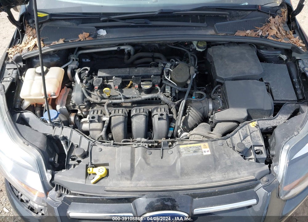 2013 FORD FOCUS TITANIUM VIN: 1FADP3N29DL255278